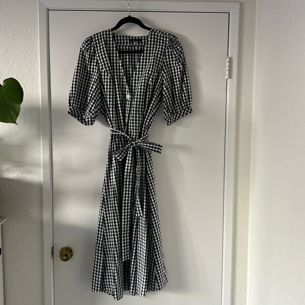 Tommy Hilfiger size 14,  black and white check  dress